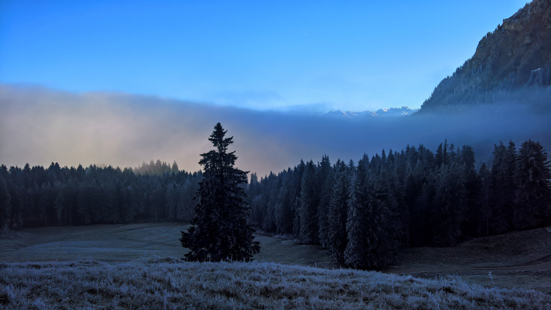 Bei der gestrigen Wanderung war es Arschkalt!