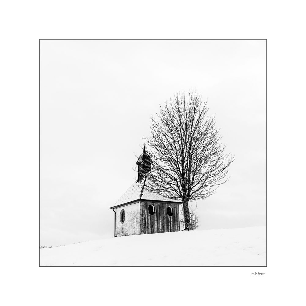 bei der Kapelle Foto & Bild architektur, jahreszeiten, winter Bilder