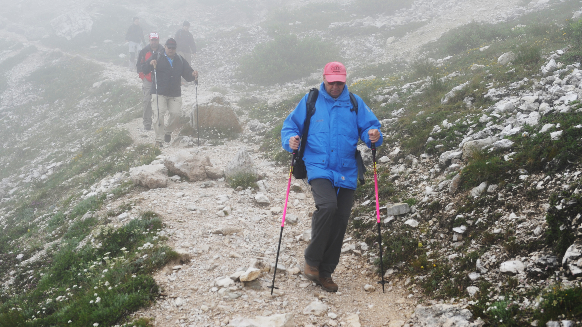 bei der Tour zur Dreizinnenhütte