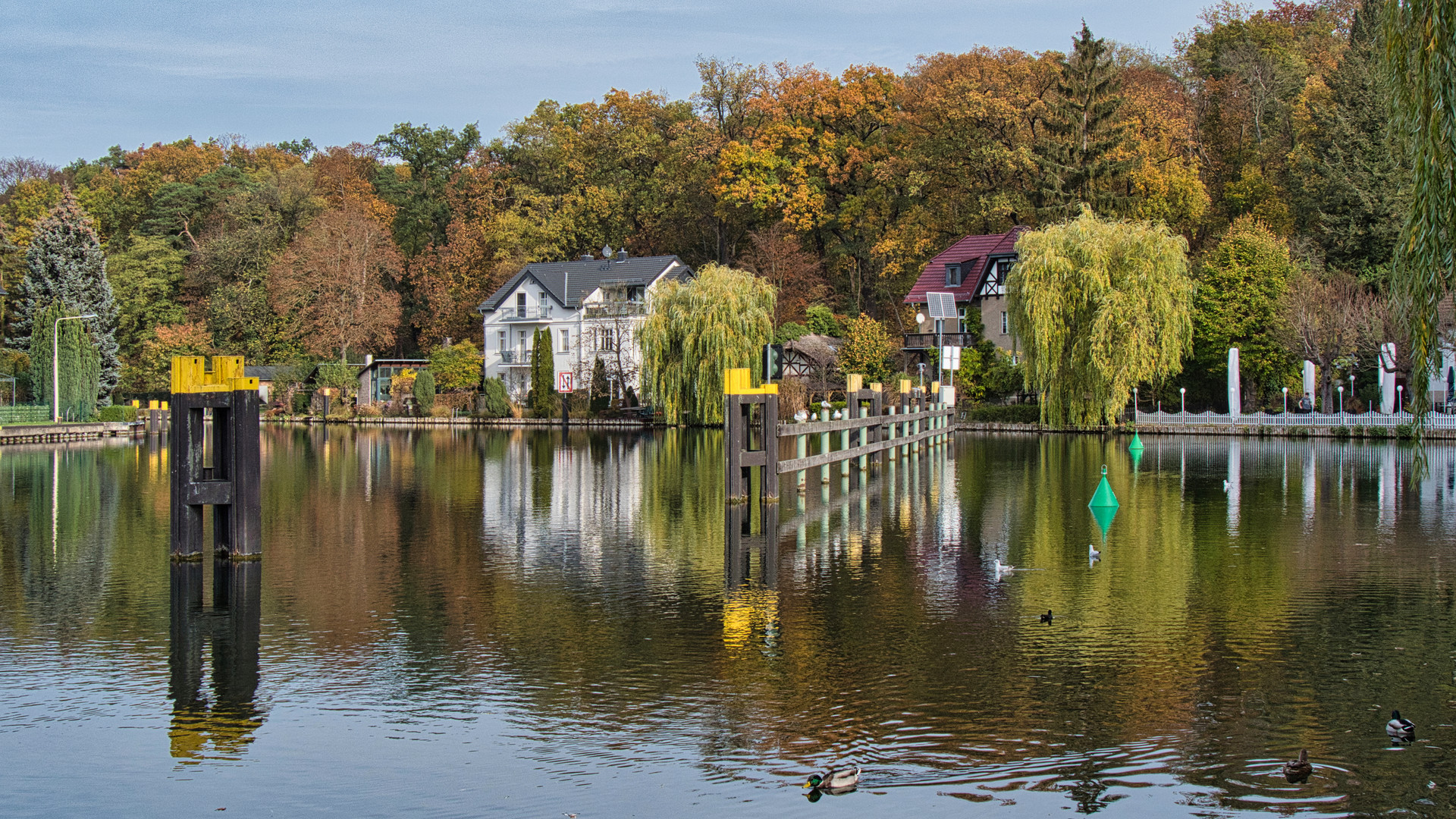 Bei der Woltersdorfer Schleuse