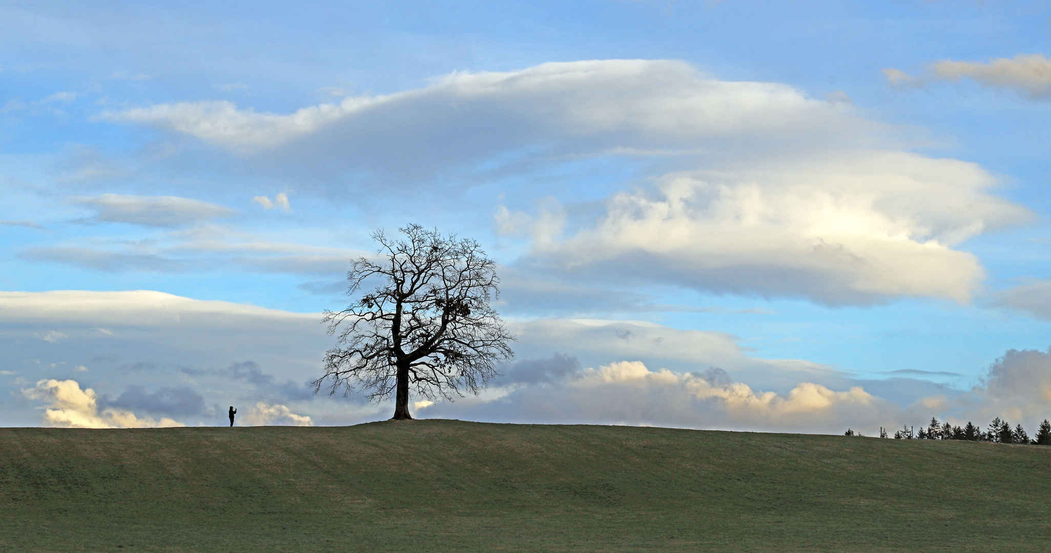 Bei diesem Wolkenhimmel...