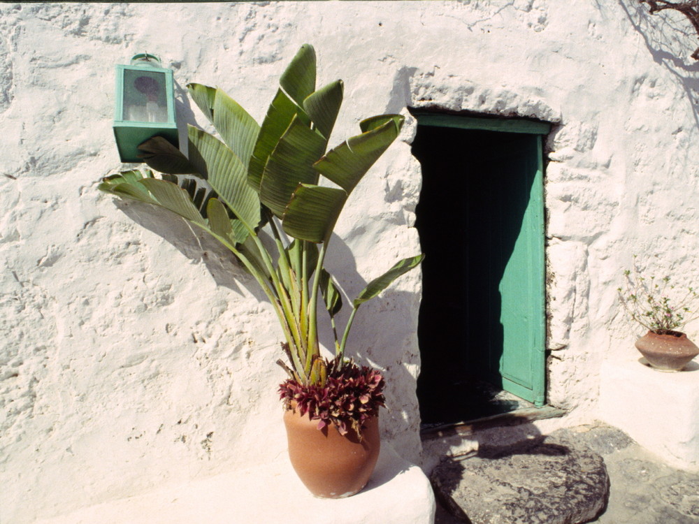 Bei einem Gasthof auf Lanzarote