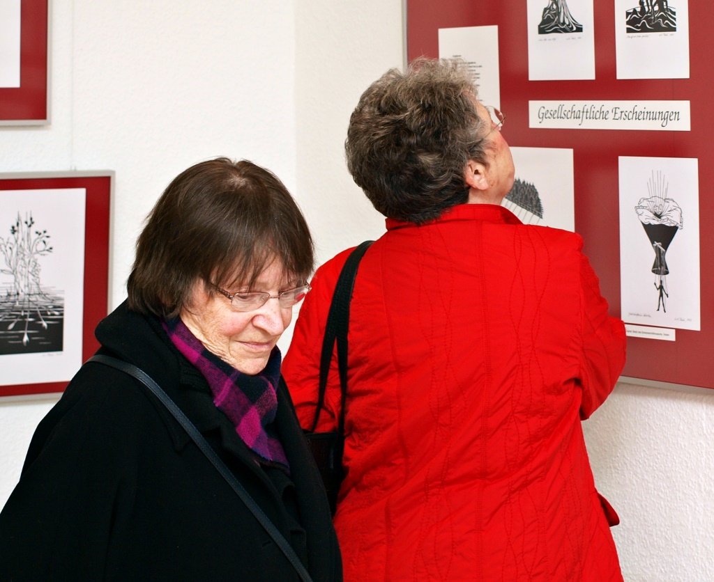 Bei einer Ausstellung 6