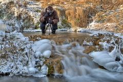 bei Eiseskälte fotografieren