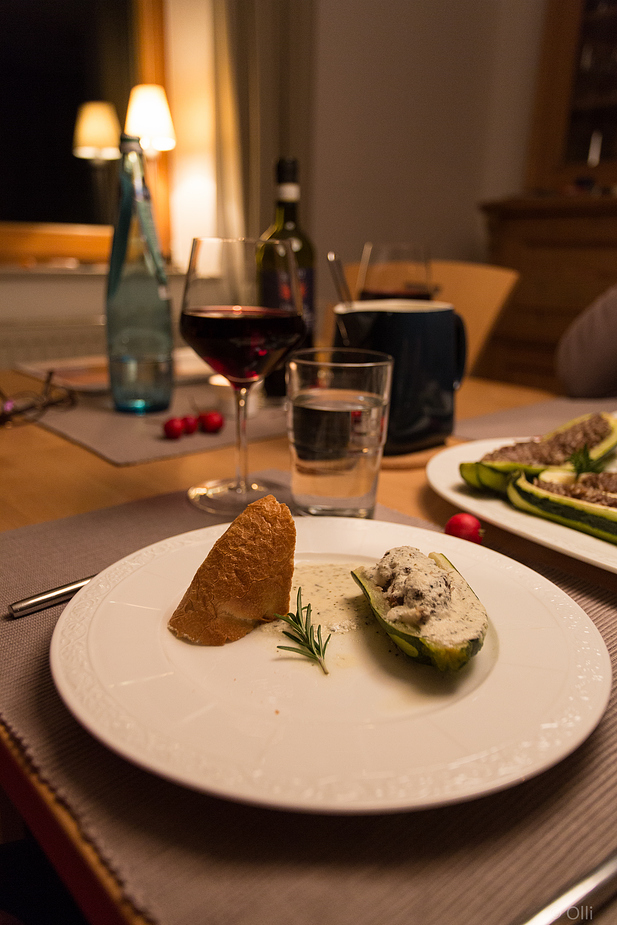 Bei Freunden zum Essen