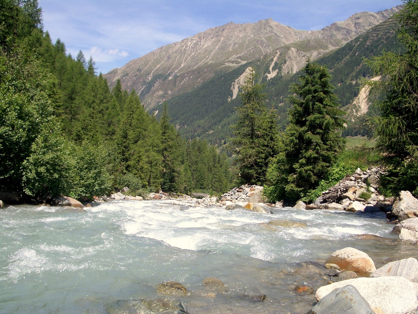 Bei Gries im Ötztal....