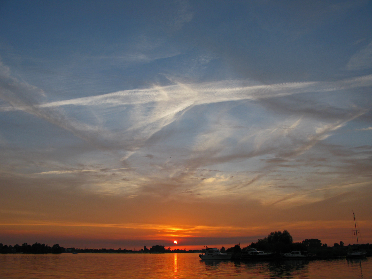 bei Grou, Friesland