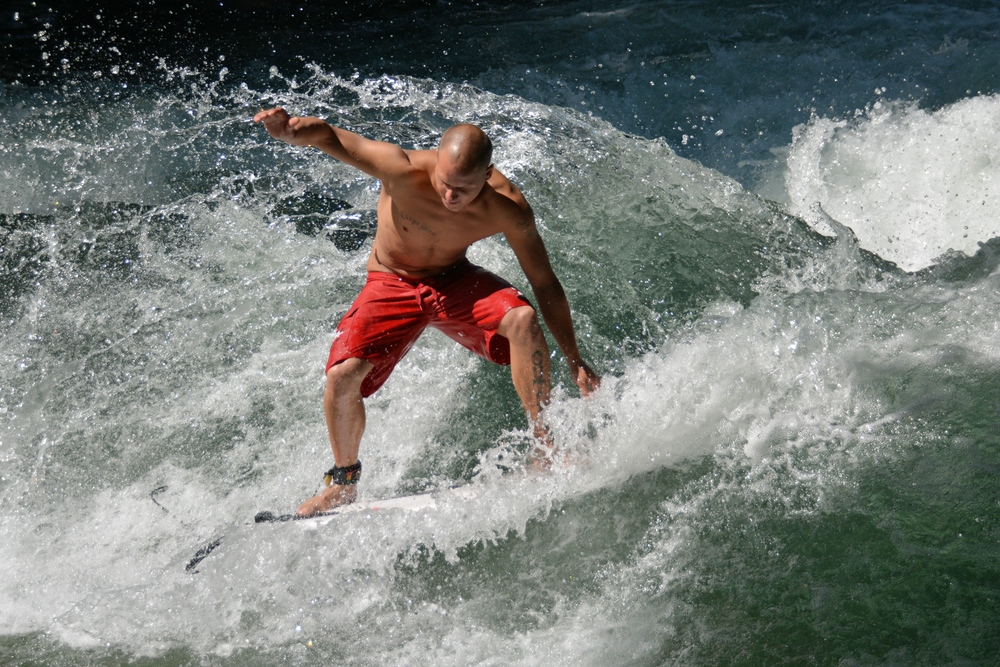 Bei Hitze: EISBACH