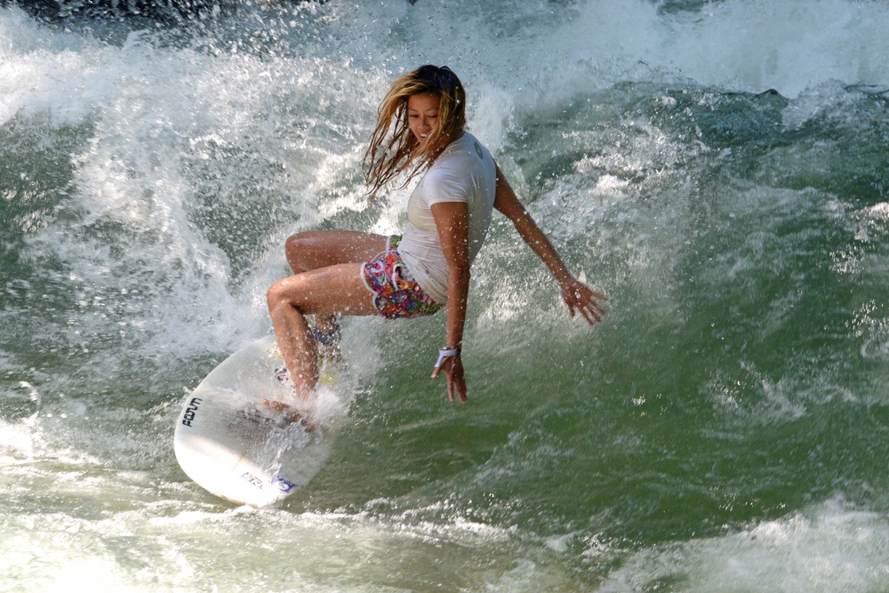 Bei Hitze: EISBACH! - mit einem Lächeln