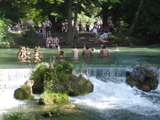 Bei Hitze für  viele...