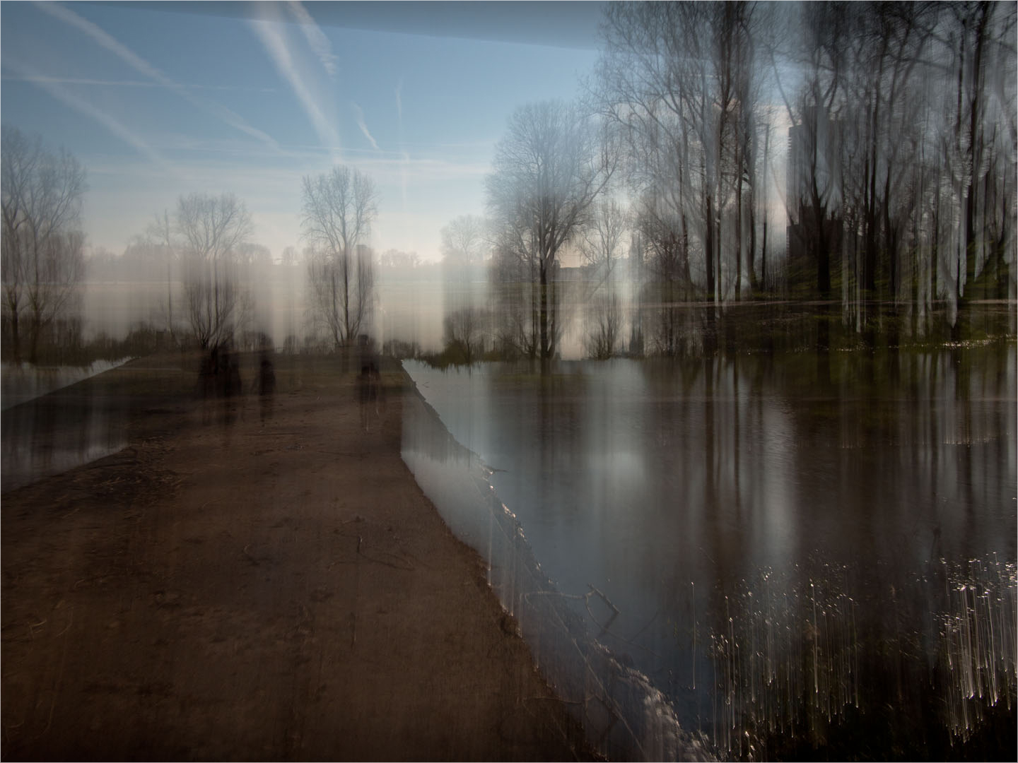 Bei Hochwasser