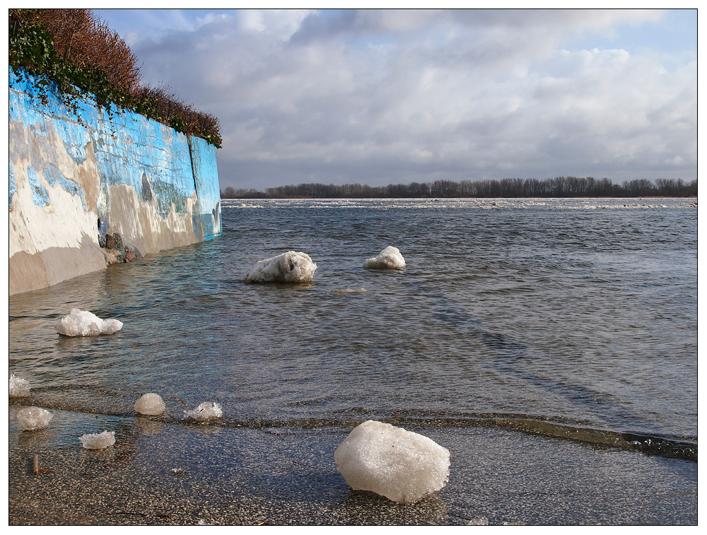 Bei Hochwasser