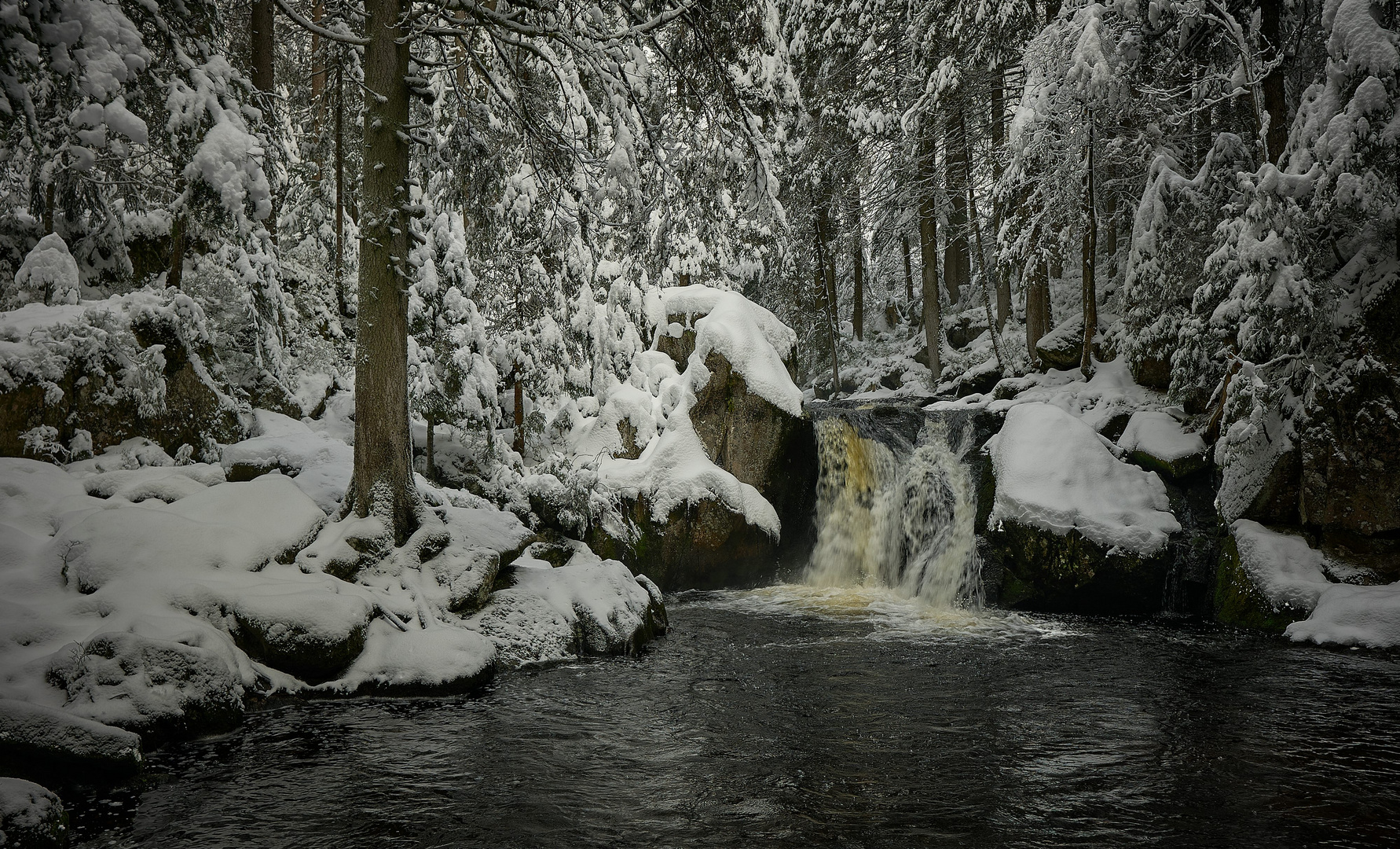 ..bei Ibach, der kleine Wasserfall