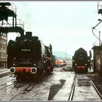 Bei jeden Wetter immer im Dienst Loks und Eisenbahner 