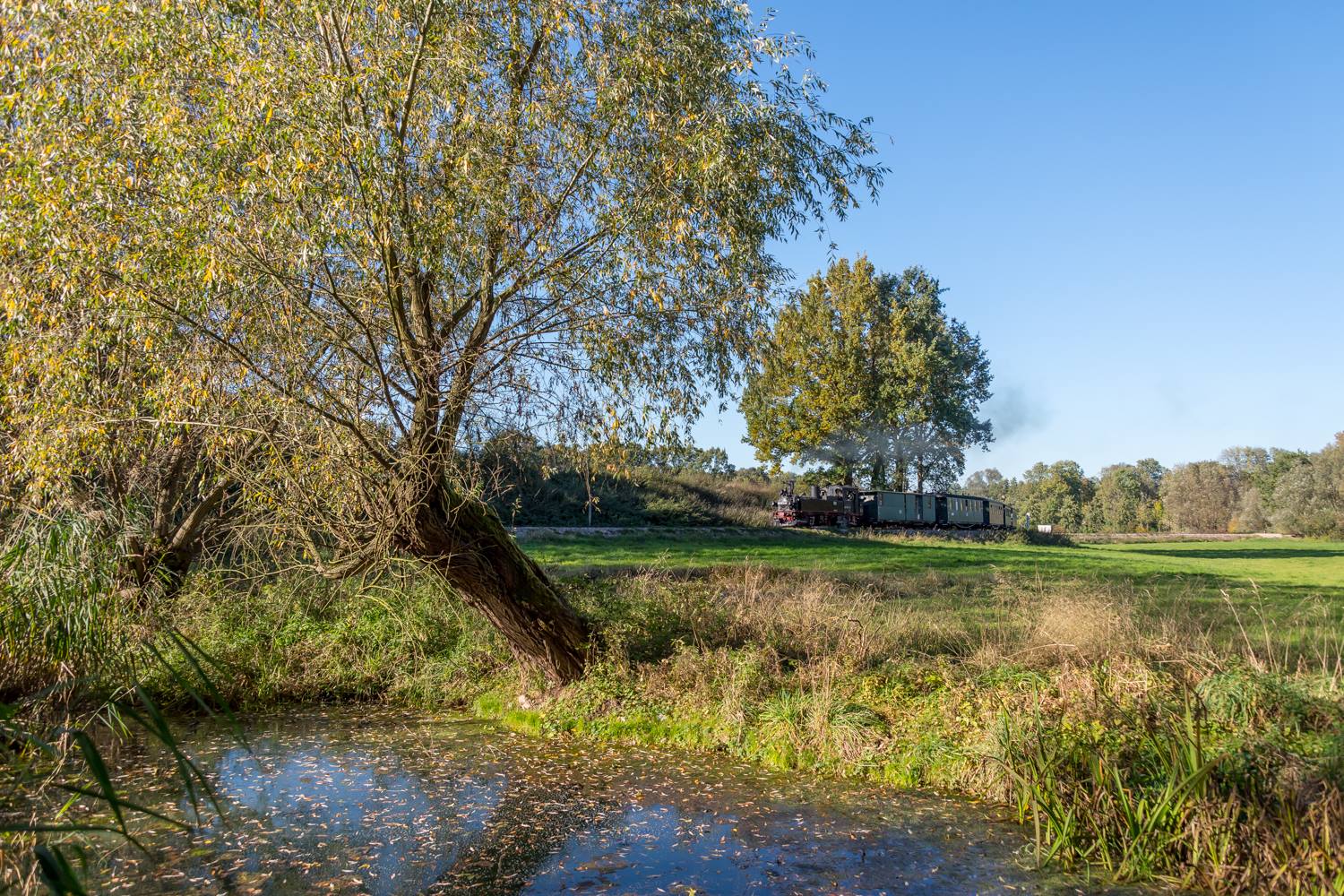 Bei Kaiserwetter Richtung Kemmlitz