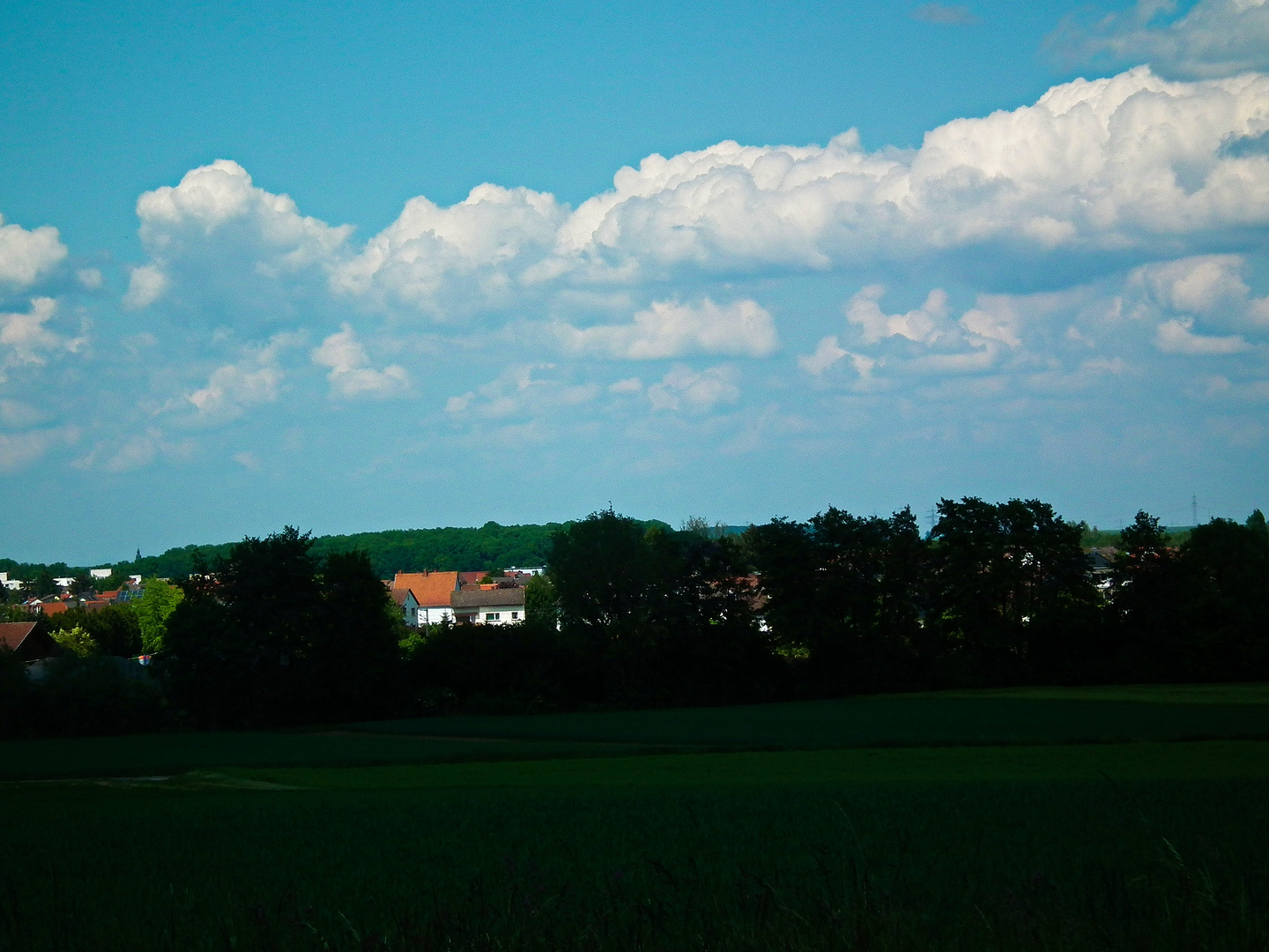 Bei Karben in Hessen