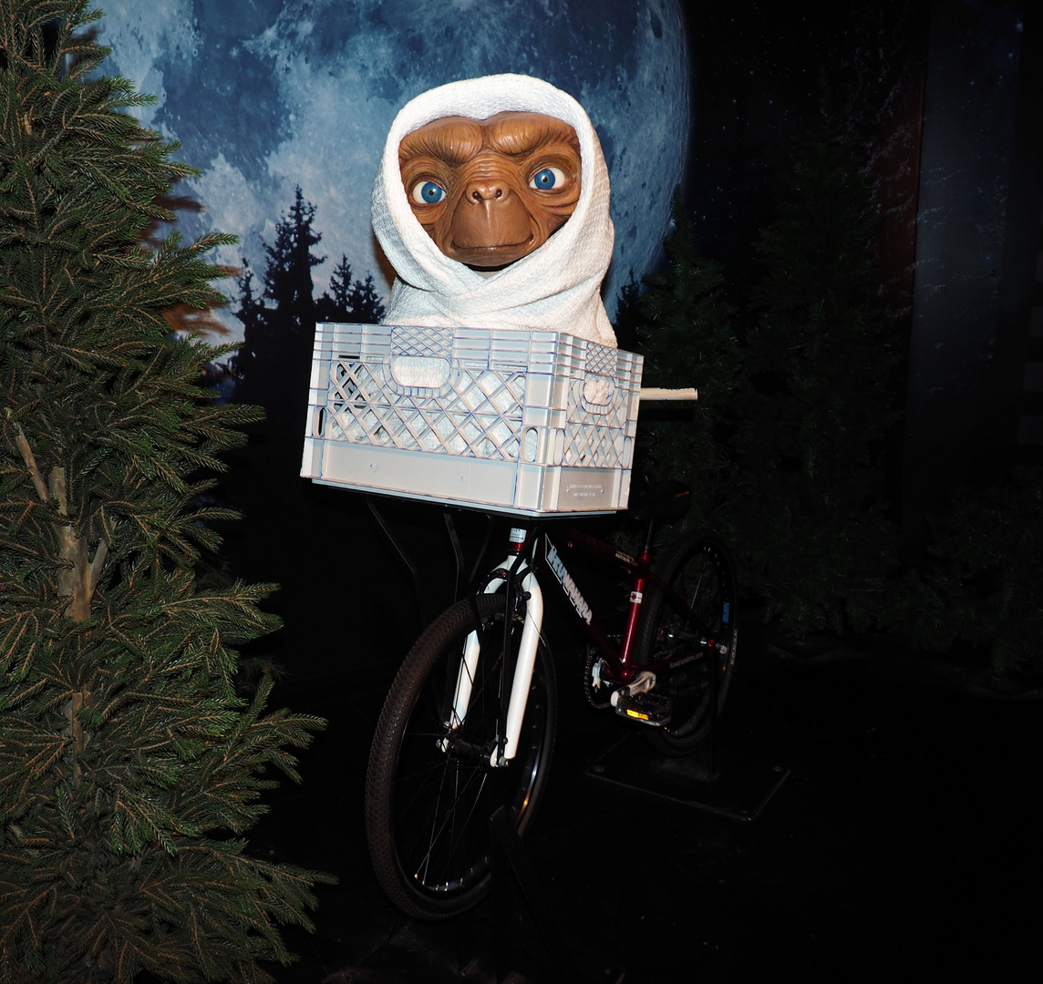 Bei Madam Tussauds in New York..... E.T.