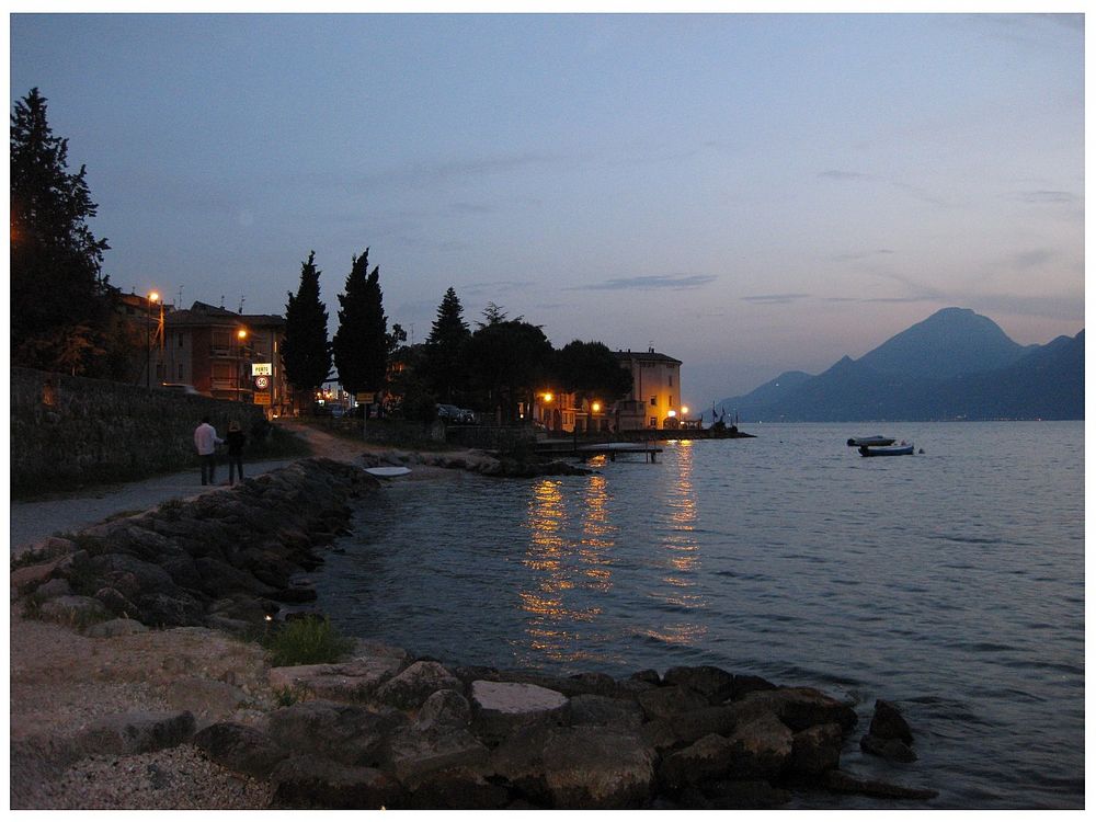 Bei Malcesine am Abend