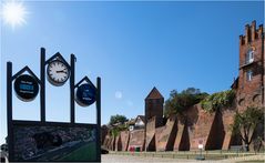 Bei molligen 38°C unterwegs in Tangermünde