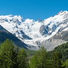 Bei Morteratsch_im Hintergrund der Morteratsch-Gletscher