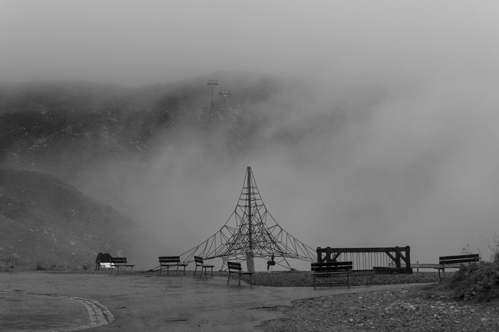 Bei Nebel auf dem Nebelhorn, Oberstdorf III