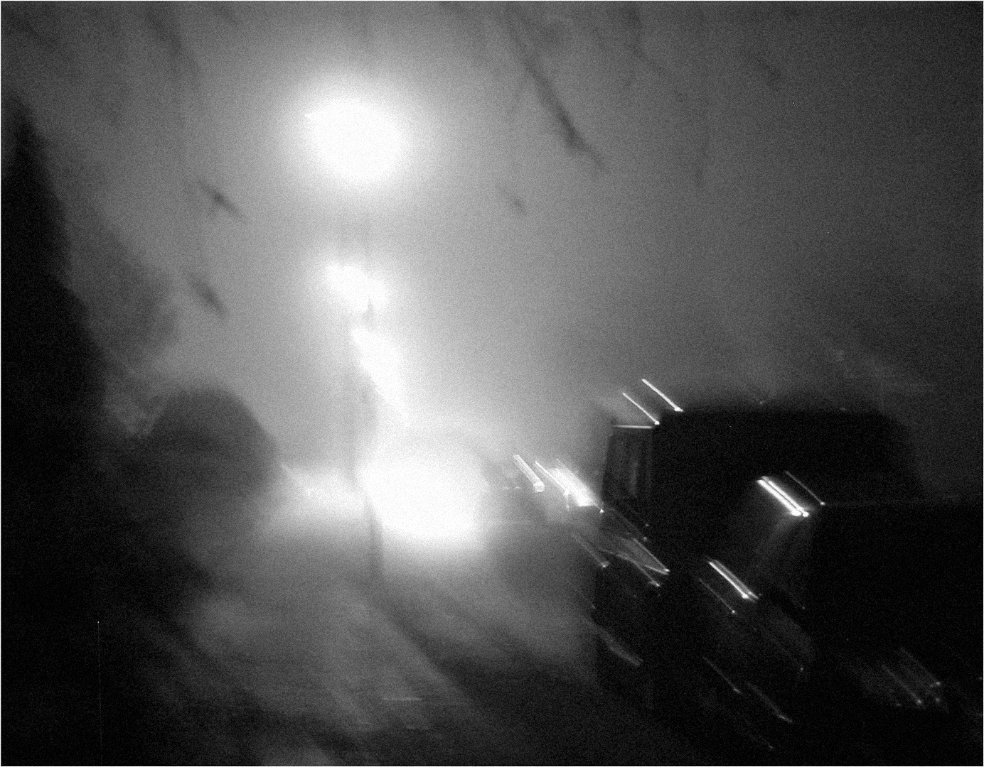 bei Nebel und Nacht