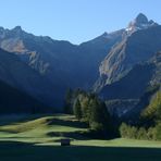 Bei Oberstdorf, morgens halb8