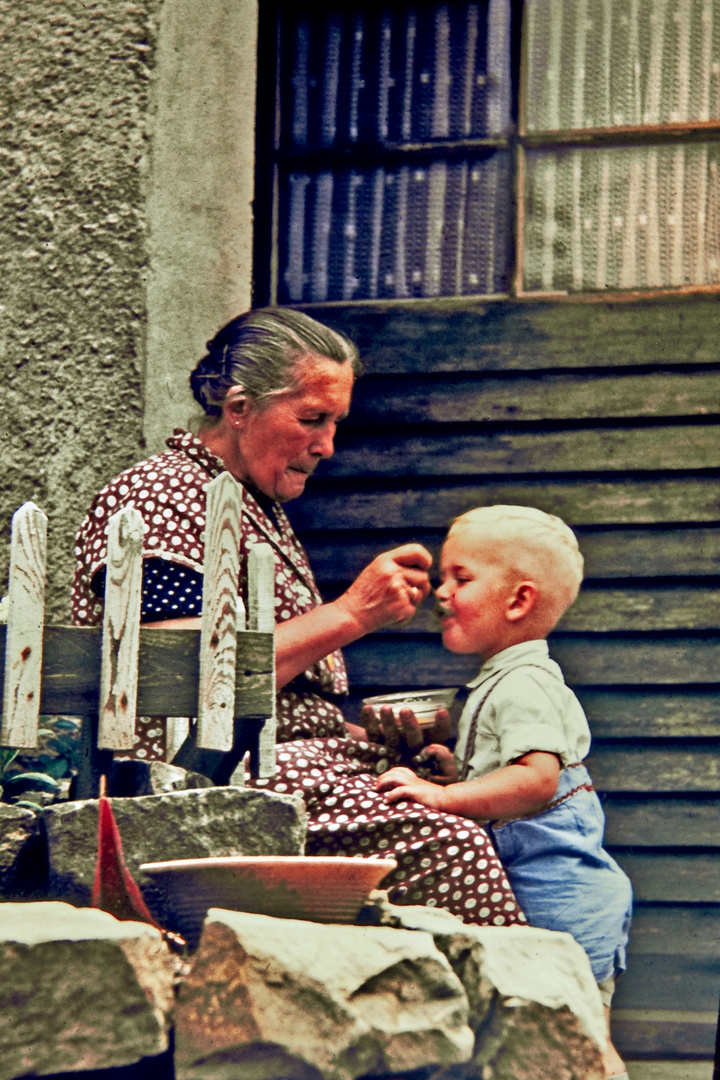 Bei Oma schmeckt es am besten