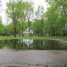 Bei Regen in unserem Stadtpark in Hemmoor