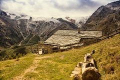 bei Saas Fee, Schweiz