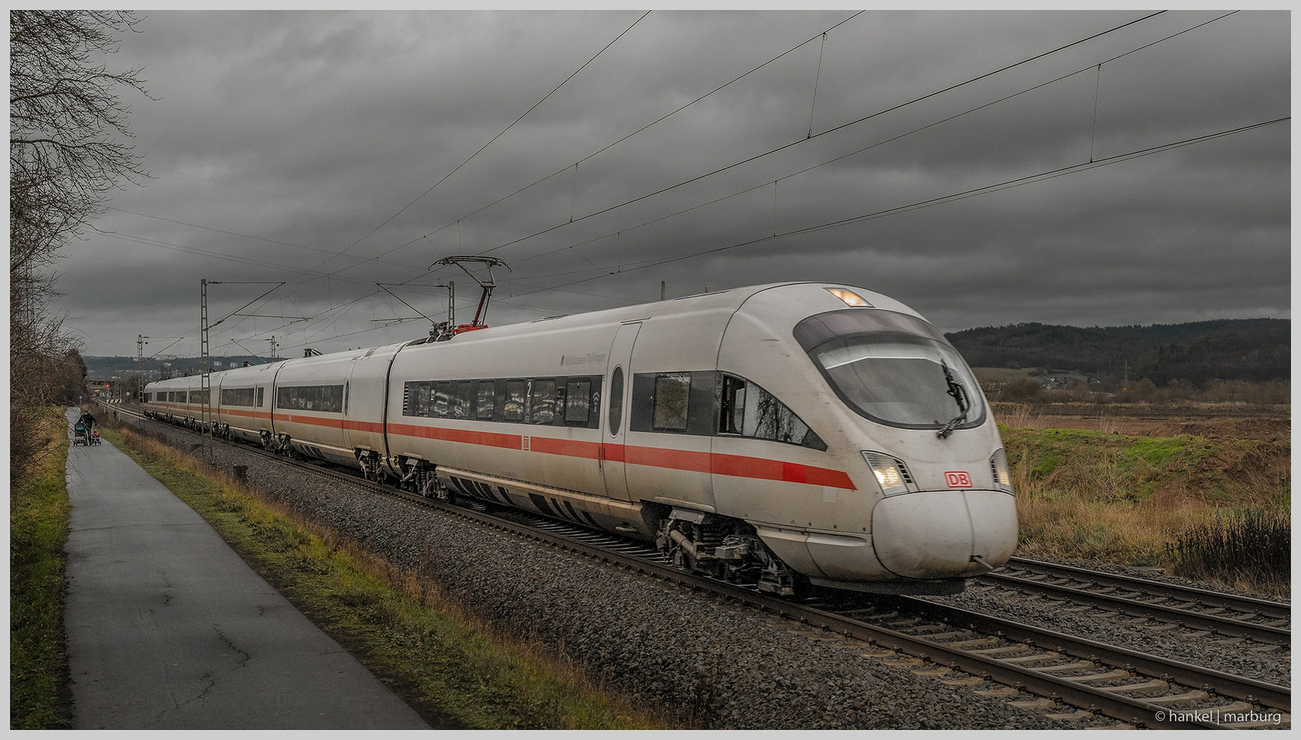 Bei schlechtem Wetter mit leichtem Gepäck unterwegs