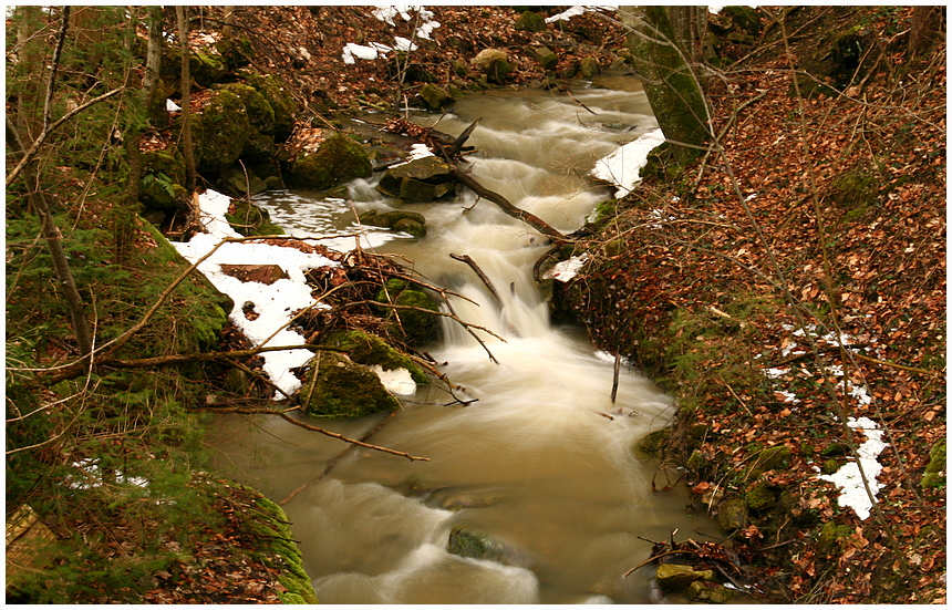 Bei Schneeschmelze.....