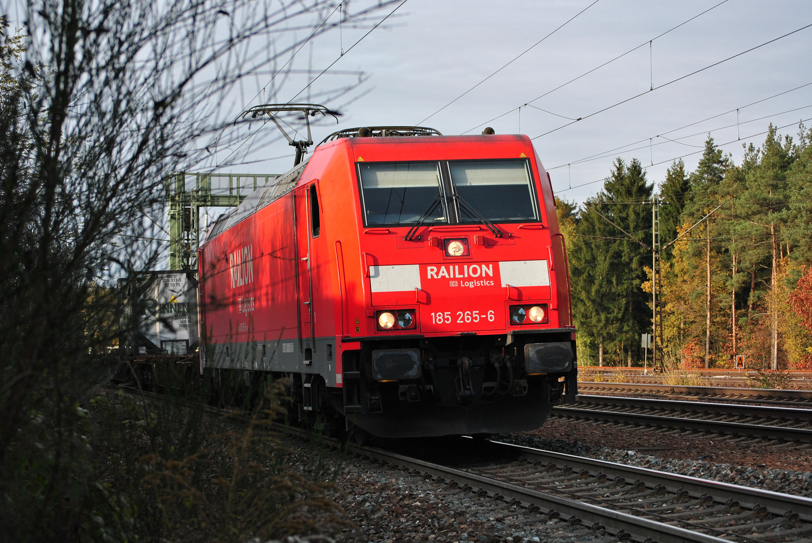 bei schönstem herbstwetter unterwegs