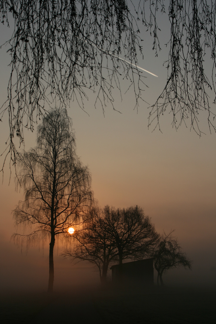 Bei solch einem Sonnenaufgang...