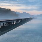 Bei Sonnenaufgang am Fuschlsee