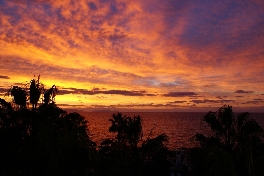 Bei Sonnenaufgang auf Madeira