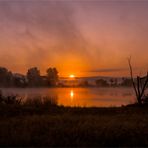 Bei Sonnenaufgang