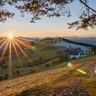 Bei Sonnenuntergang am Schobersberg ...