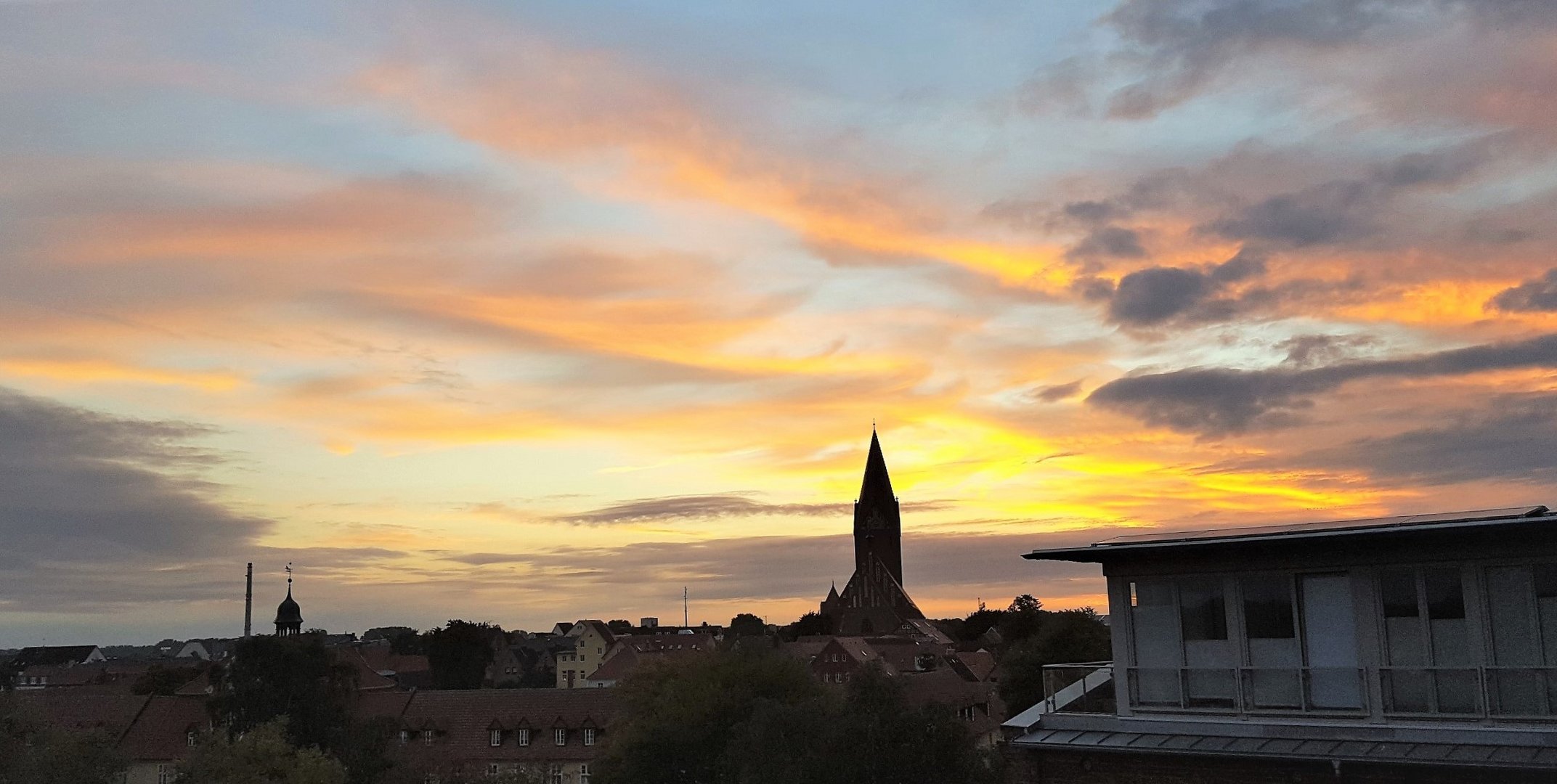 - bei Sonnenuntergang an der Ostsee -