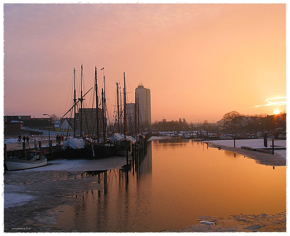 Bei uns am Hafen...