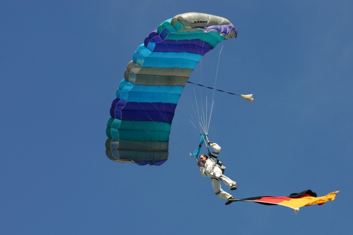 Bei uns auf dem Solitüdefest 2005. Einer von 4