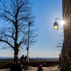 Bei Wanderwetter auf der Altenburg