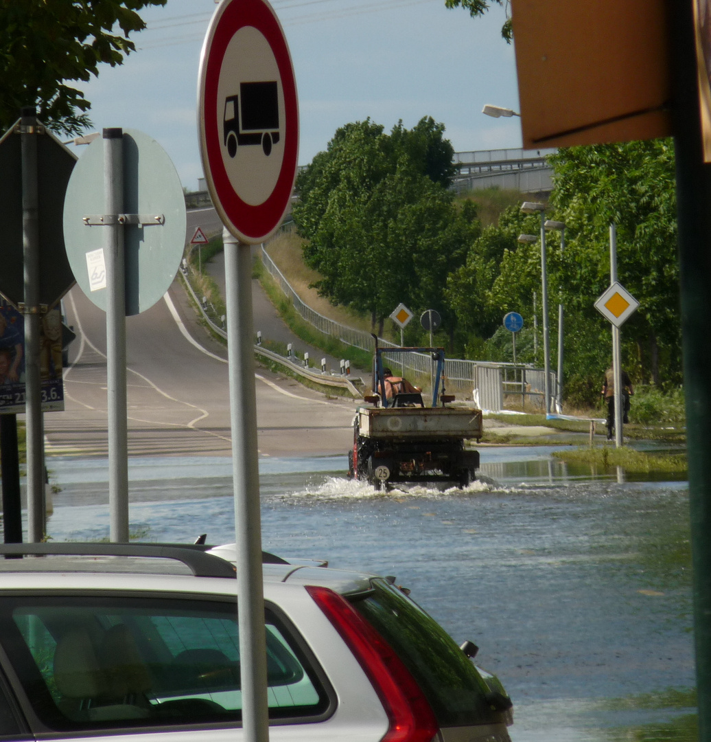 bei Wasser ist man manchmal machtlos