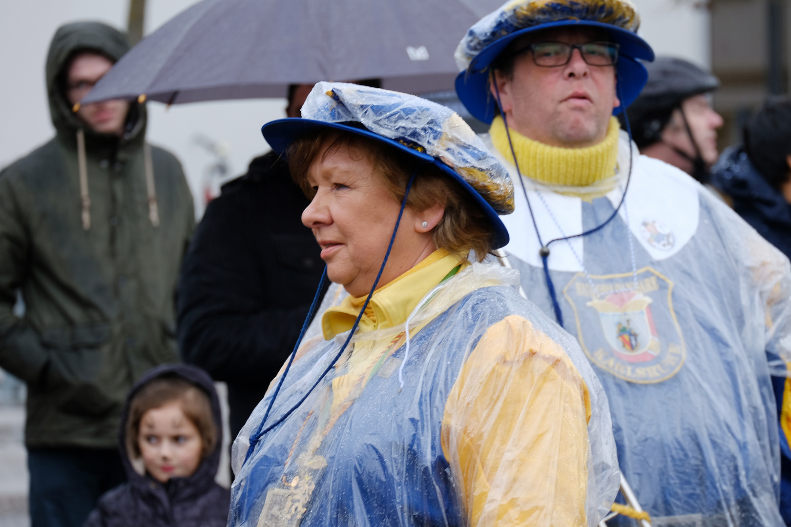 Bei Wind und Regen