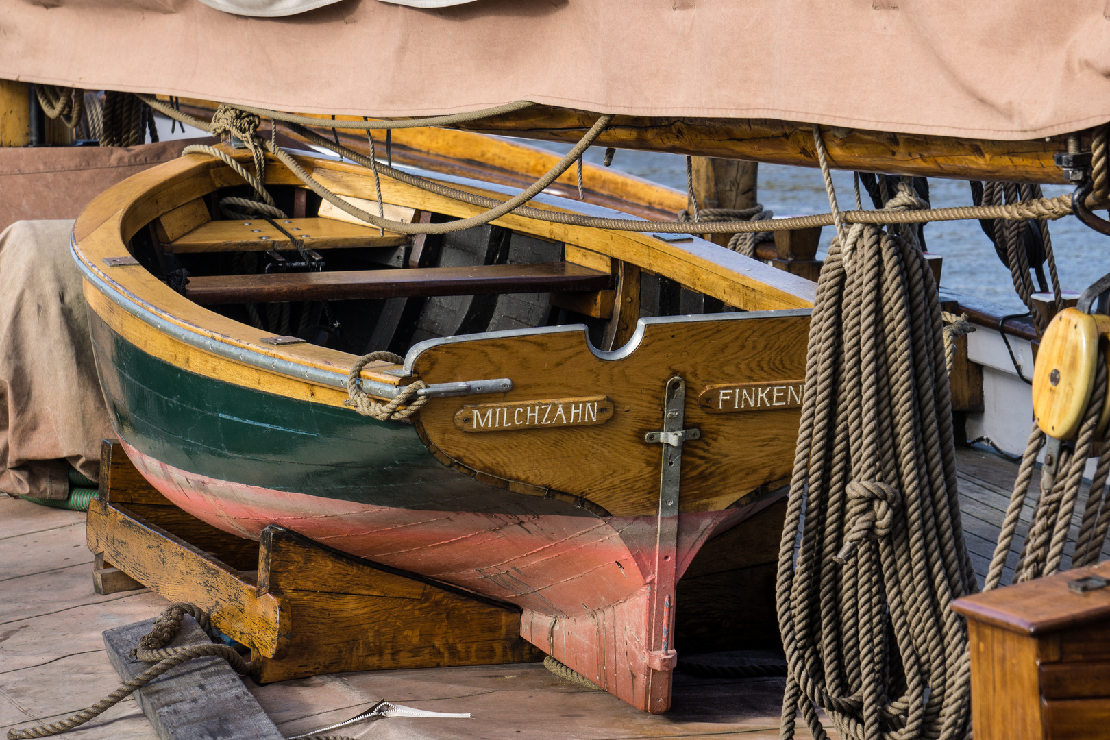 Beiboot des Kutters Präsident Freiherr von Maltzahn