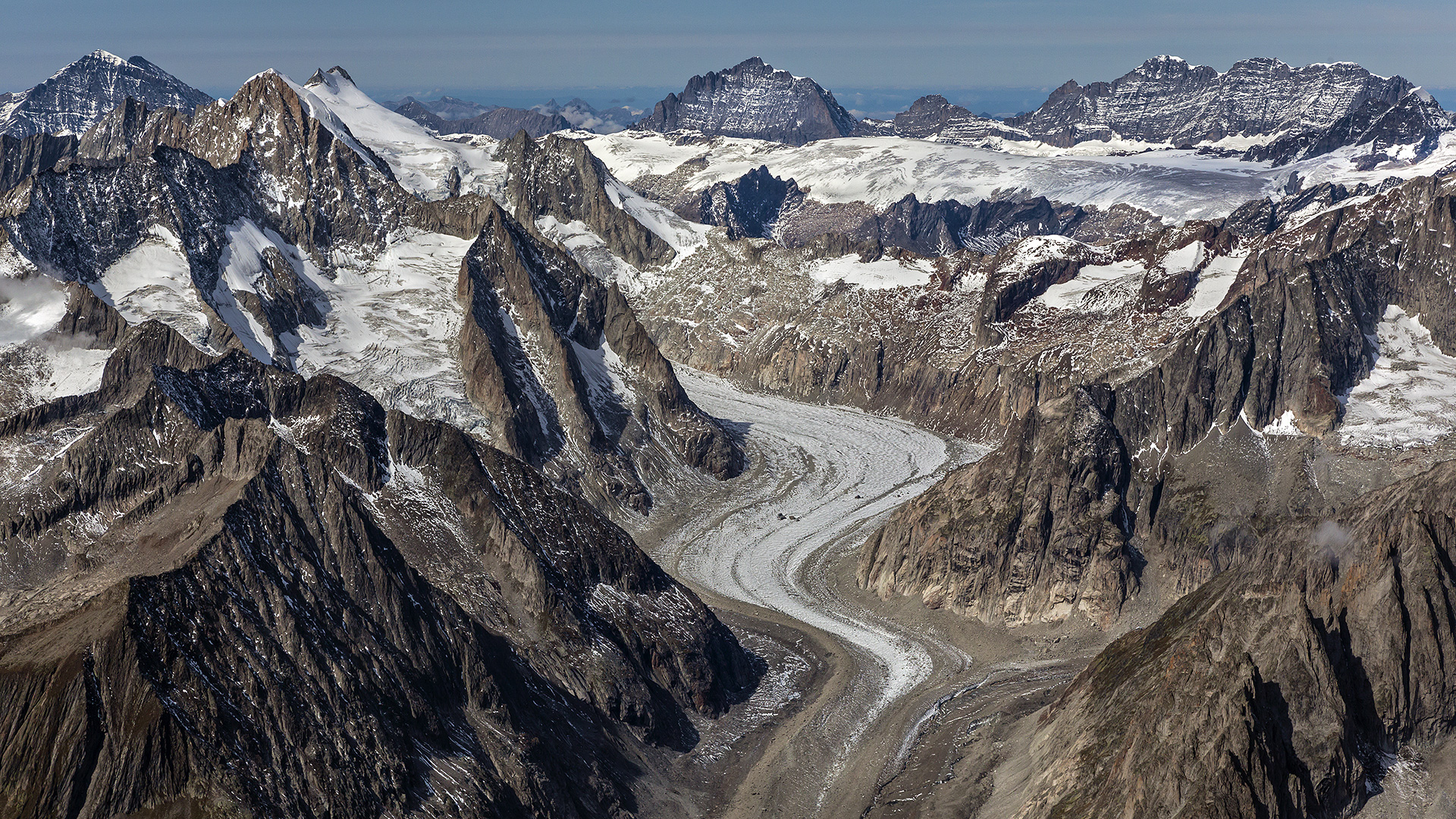 BEICHGLETSCHER mit NESTHORN