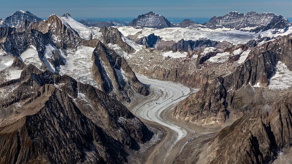 BEICHGLETSCHER mit NESTHORN