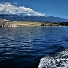 Beidrehen Richtung Anleger - Ansicht der Insel Goli Otok 