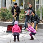 Beifall für die Straßenmusiker