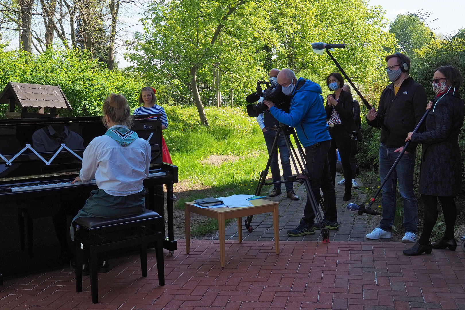 Beifall für Musikerduo (1)